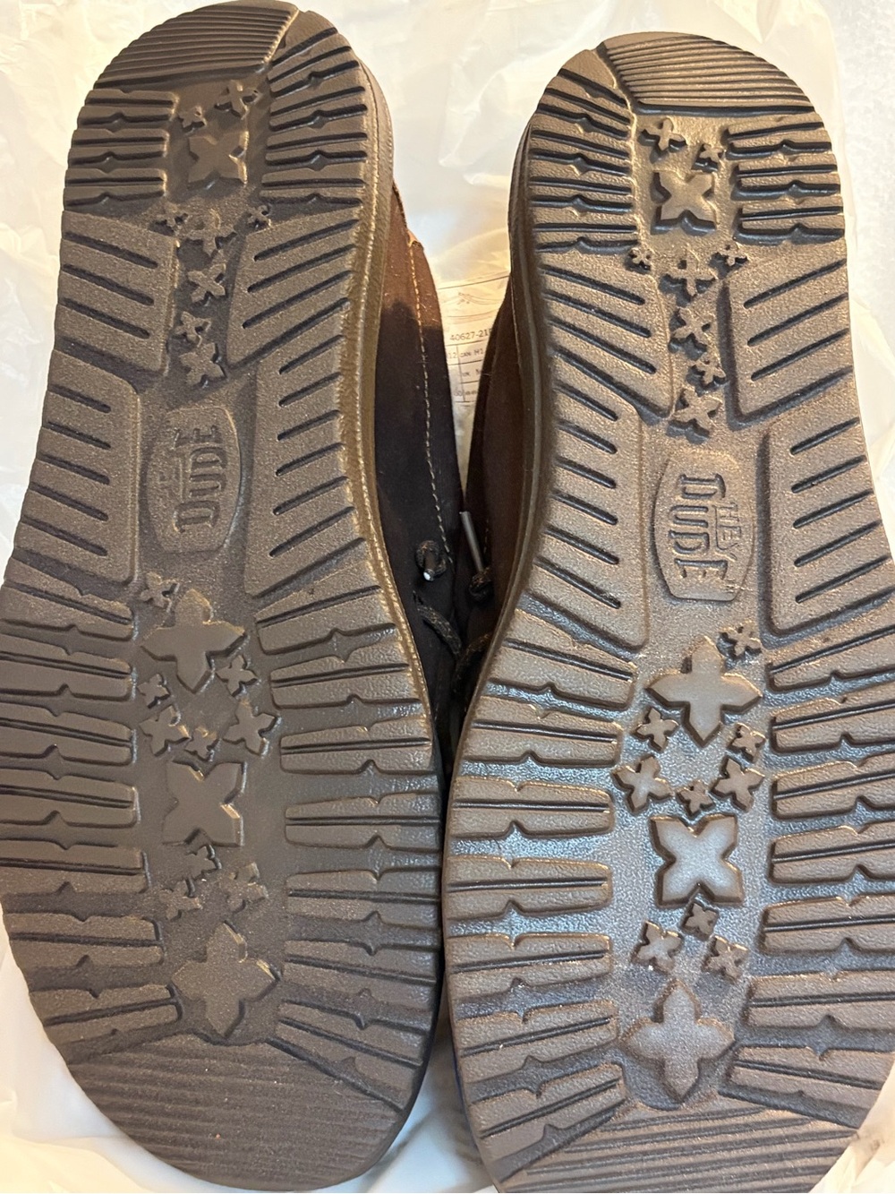 Hey Dude Brown Slip-On Canvas with Sherpa Lining - Picture 8 of 8
